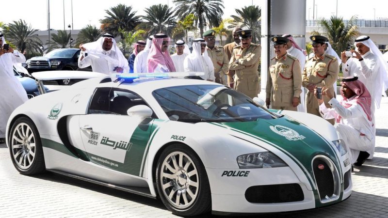 A dubaji rendőröké a világ leggyorsabb autója
